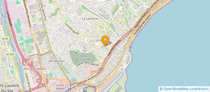localisation de l'entreprise MONSIEUR MANUEL KARTES à NICE