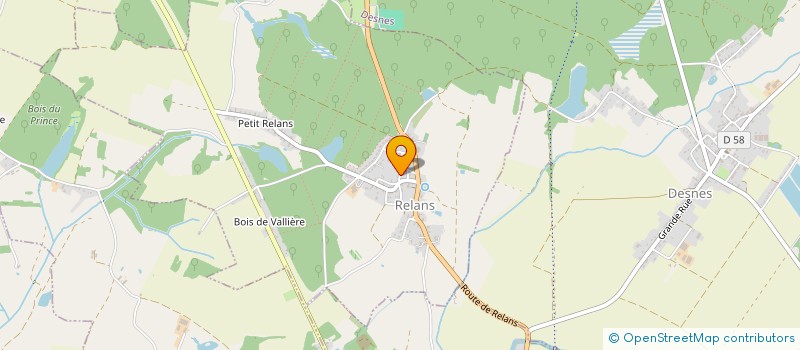 localisation de l'entreprise MONSIEUR MANUEL KOPP  RELANS