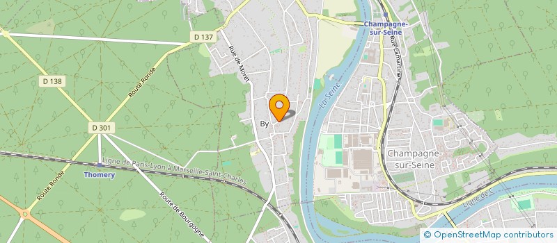 localisation de l'entreprise MONSIEUR MANUEL KREHER  THOMERY