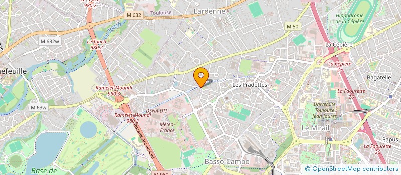 localisation de l'entreprise MONSIEUR MANUEL LA BELLA  TOULOUSE