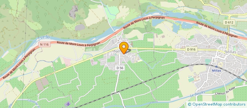 localisation de l'entreprise MONSIEUR MANUEL LATAMBAS  NEFIACH