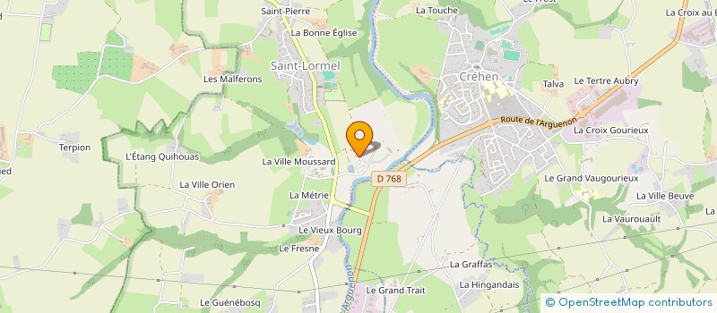 localisation de l'entreprise MONSIEUR MANUEL LEFEVRE à SAINT-LORMEL