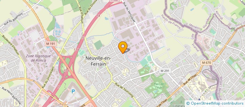 localisation de l'entreprise MONSIEUR MANUEL LEITE  NEUVILLE-EN-FERRAIN