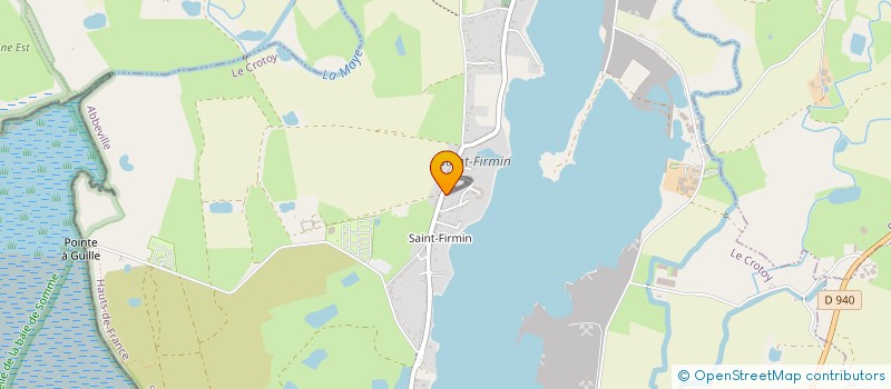 localisation de l'entreprise MONSIEUR MANUEL LENNE à LE CROTOY