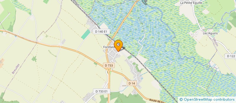 localisation de l'entreprise MONSIEUR MANUEL LEVY  SAINT-SULPICE-DE-ROYAN