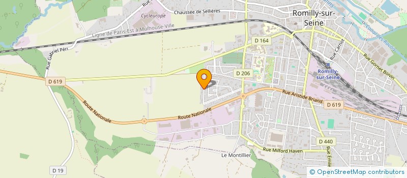 localisation de l'entreprise MONSIEUR MANUEL LIMA à ROMILLY-SUR-SEINE