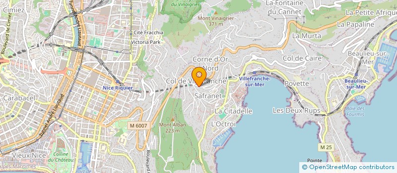 localisation de l'entreprise MONSIEUR MANUEL LIUTKUS à VILLEFRANCHE-SUR-MER