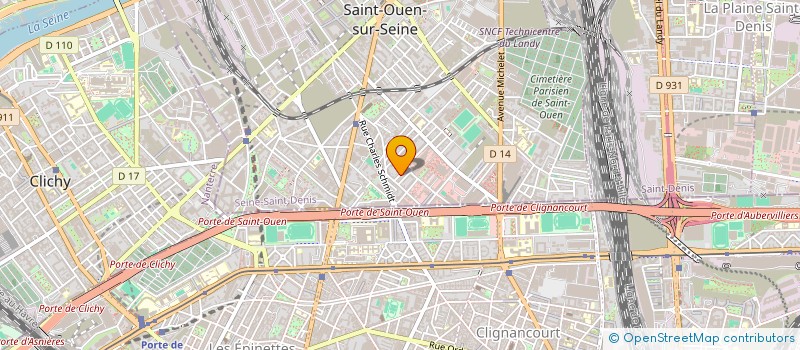 localisation de l'entreprise MONSIEUR MANUEL LLORET à SAINT-OUEN-SUR-SEINE