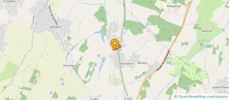 localisation de l'entreprise MONSIEUR MANUEL LODEHO  GUERANDE