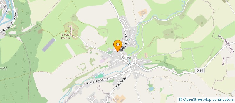 localisation de l'entreprise MONSIEUR MANUEL LOHMANN  ACHEN