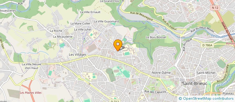 localisation de l'entreprise MONSIEUR MANUEL LOPES RAMOS à SAINT-BRIEUC