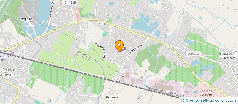 localisation de l'entreprise MONSIEUR MANUEL LOPES TORRAO  IZON