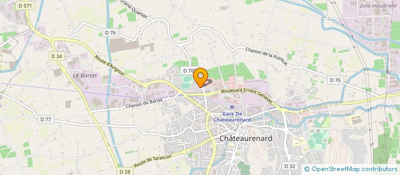 localisation de l'entreprise MONSIEUR MANUEL LOPEZ  CHATEAURENARD