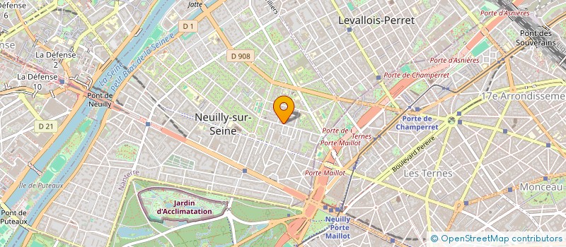 localisation de l'entreprise MONSIEUR MANUEL LOSADA GOMEZ à NEUILLY-SUR-SEINE