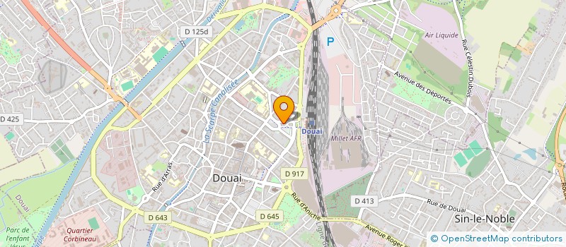 localisation de l'entreprise MONSIEUR MANUEL LOTH à DOUAI