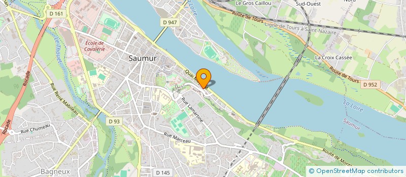 localisation de l'entreprise MONSIEUR MANUEL MABILLE  SAUMUR