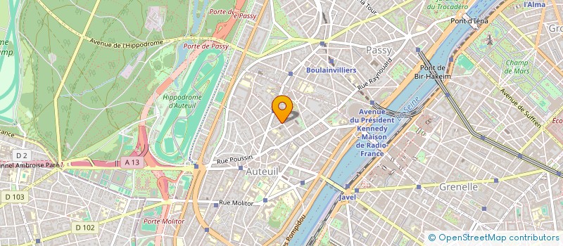 localisation de l'entreprise MONSIEUR MANUEL MACHADO à PARIS