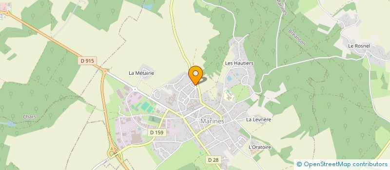 localisation de l'entreprise MONSIEUR MANUEL MACHADO  MARINES