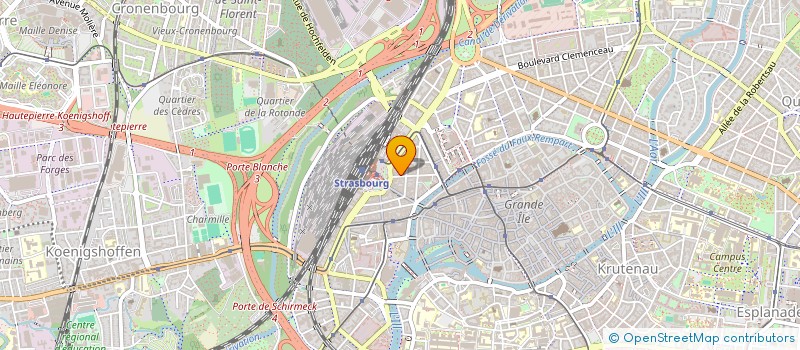 localisation de l'entreprise MONSIEUR MANUEL MACHADO TEIXEIRA à STRASBOURG