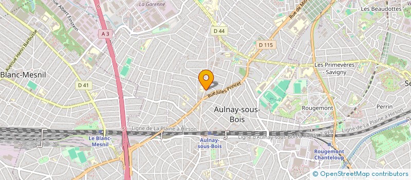 localisation de l'entreprise MONSIEUR MANUEL MAGALHAES DE SOUSA à AULNAY-SOUS-BOIS