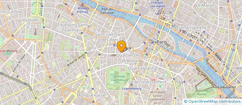 localisation de l'entreprise MONSIEUR MANUEL MALLE  PARIS