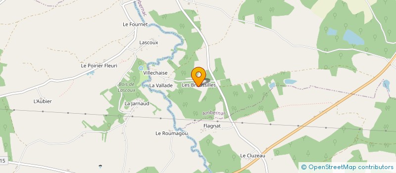 localisation de l'entreprise MONSIEUR MANUEL MALLORY MOSIEK à AMBERNAC