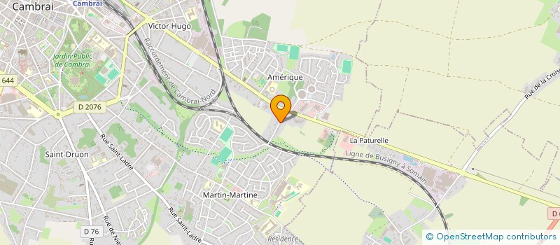 localisation de l'entreprise MONSIEUR MANUEL MALVOISIN  CAMBRAI