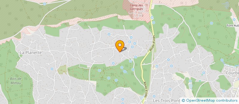 localisation de l'entreprise MONSIEUR MANUEL MAMANE  NIMES