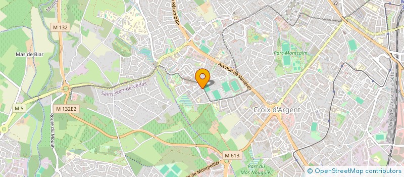 localisation de l'entreprise MONSIEUR MANUEL MANIJEAN à MONTPELLIER