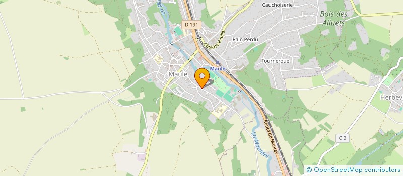 localisation de l'entreprise MONSIEUR MANUEL MARIA CABRINHA  MAULE