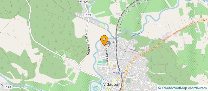 localisation de l'entreprise MONSIEUR MANUEL MARIANO  VIDAUBAN