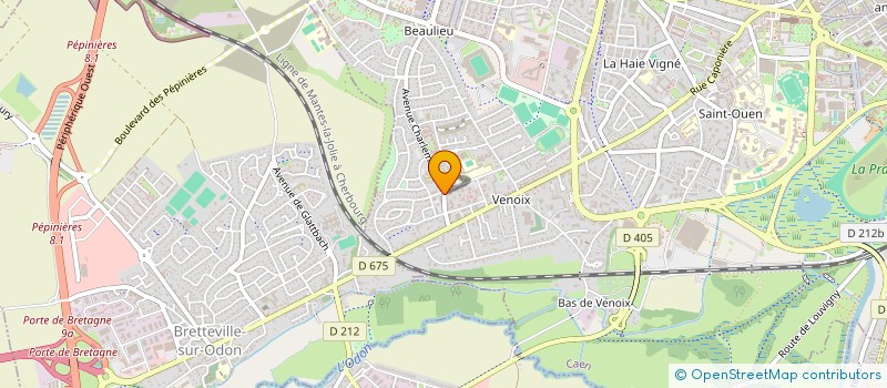 localisation de l'entreprise MONSIEUR MANUEL MARIS à CAEN