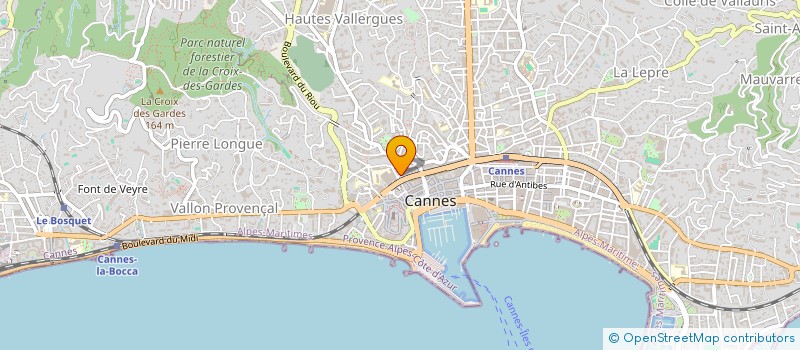 localisation de l'entreprise MONSIEUR MANUEL MARTINEZ à CANNES