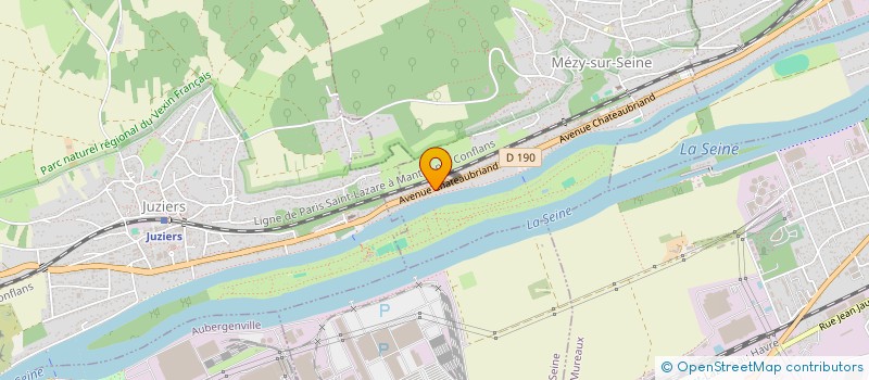 localisation de l'entreprise MONSIEUR MANUEL MARTINS BARBOSA LEAL  MEZY-SUR-SEINE