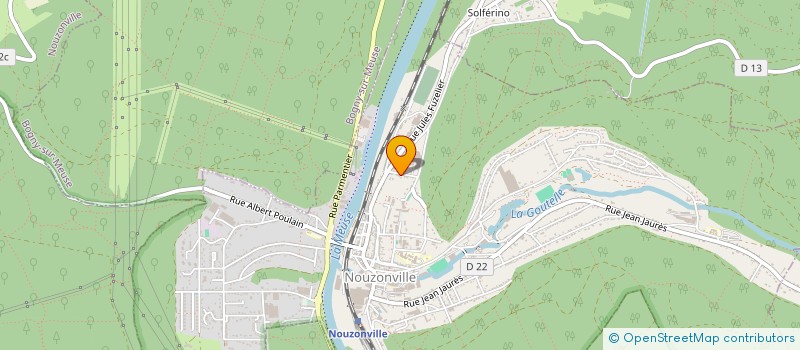 localisation de l'entreprise MONSIEUR MANUEL MASSON  NOUZONVILLE