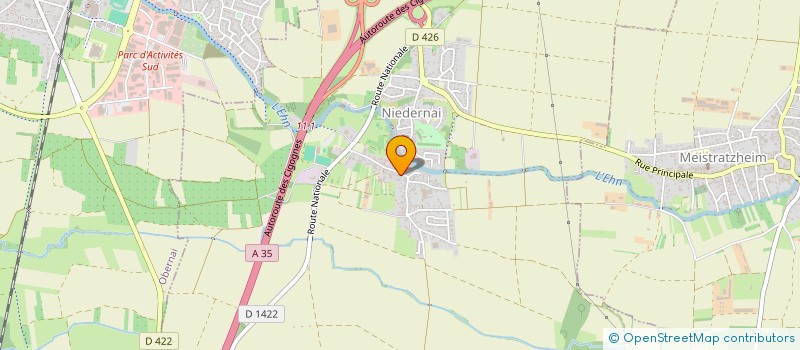 localisation de l'entreprise MONSIEUR MANUEL MATERN  NIEDERNAI