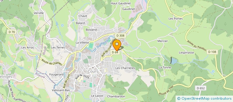 localisation de l'entreprise MONSIEUR MANUEL MAYENSON à COURS