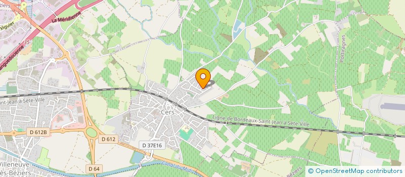 localisation de l'entreprise MONSIEUR MANUEL MELLAL  CERS