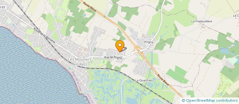 localisation de l'entreprise MONSIEUR MANUEL MELO  LES MOUTIERS-EN-RETZ