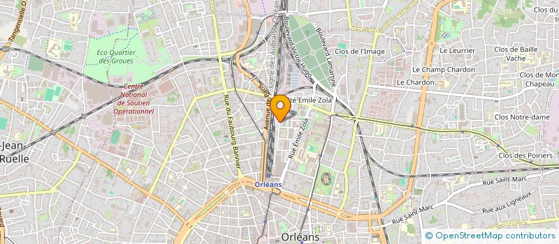 localisation de l'entreprise MONSIEUR MANUEL MENDES à ORLEANS