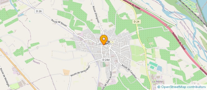 localisation de l'entreprise MONSIEUR MANUEL MERLOS  CABANNES