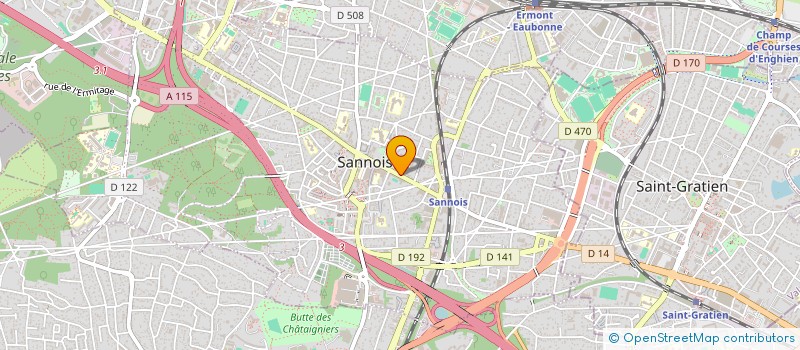localisation de l'entreprise MONSIEUR MANUEL MERSCH à SANNOIS