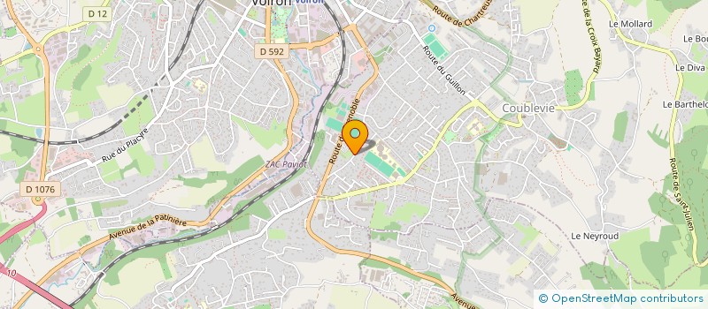 localisation de l'entreprise MONSIEUR MANUEL MESQUITA DOS SANTOS  COUBLEVIE