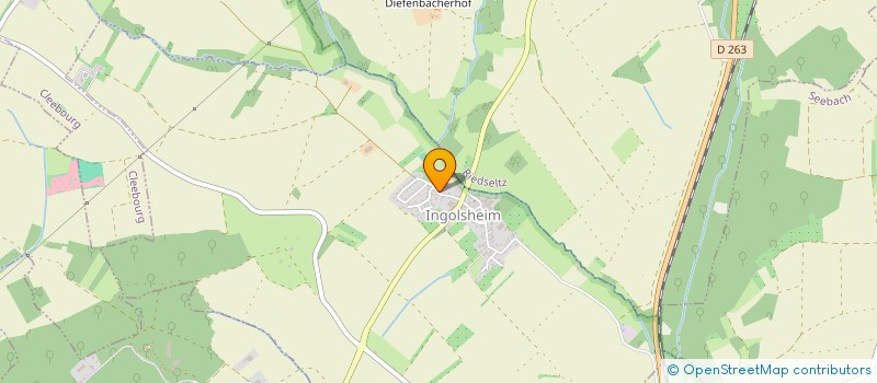 localisation de l'entreprise MONSIEUR MANUEL METZGER à INGOLSHEIM