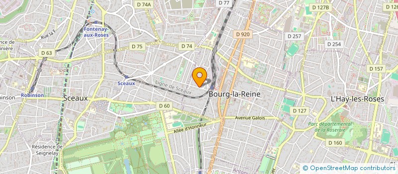 localisation de l'entreprise MONSIEUR MANUEL MICHE à BOURG-LA-REINE