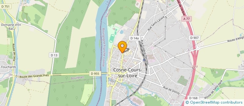 localisation de l'entreprise MONSIEUR MANUEL MICHEL JOSE PAURON à COSNE-COURS-SUR-LOIRE