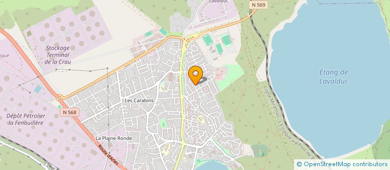 localisation de l'entreprise MONSIEUR MANUEL MONTEIRO  FOS-SUR-MER