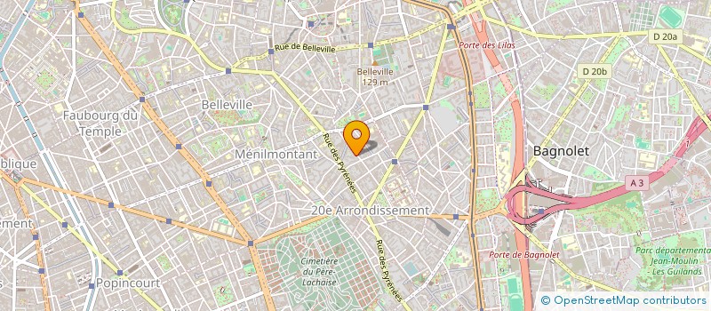 localisation de l'entreprise MONSIEUR MANUEL MONTERO  PARIS