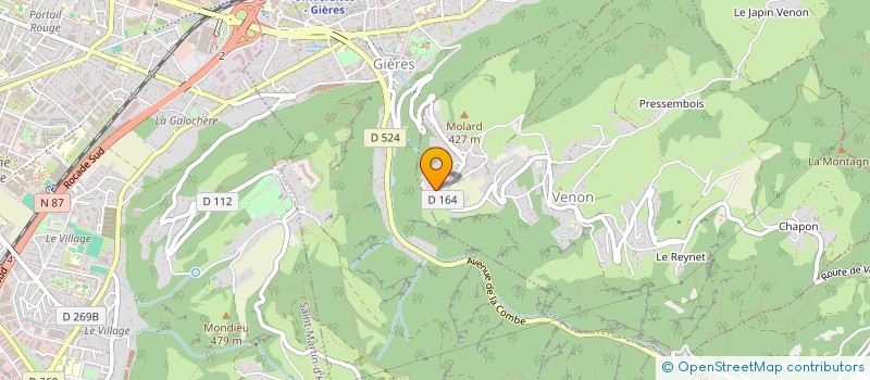 localisation de l'entreprise MONSIEUR MANUEL MONTOTO  VENON