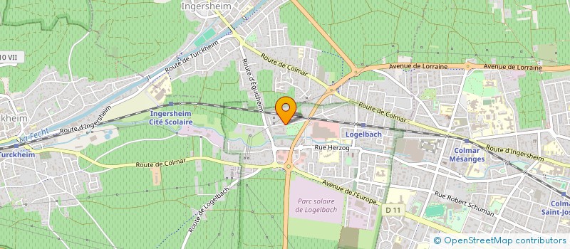 localisation de l'entreprise MONSIEUR MANUEL MORALES  WINTZENHEIM